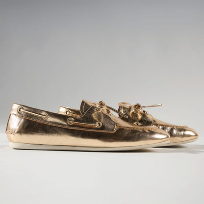 Sperry Essential - Slim Boat Shoe Gold