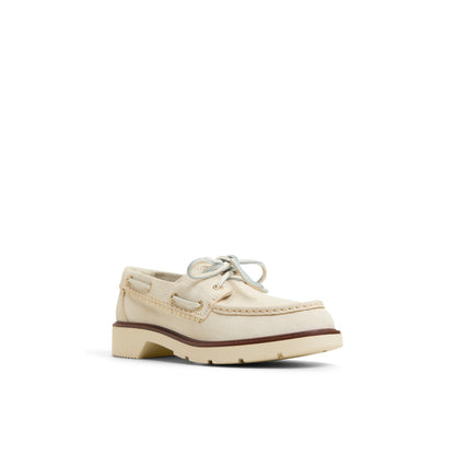 Sperry Deals - Wells boat Cream Women's Leather