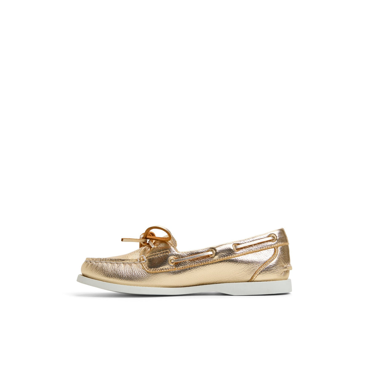 Sperry Exclusive - Authentic Original™ 1 Eye Boat Shoe Gold Women's Leather