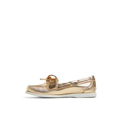 Sperry Exclusive - Authentic Original™ 1 Eye Boat Shoe Gold Women's Leather