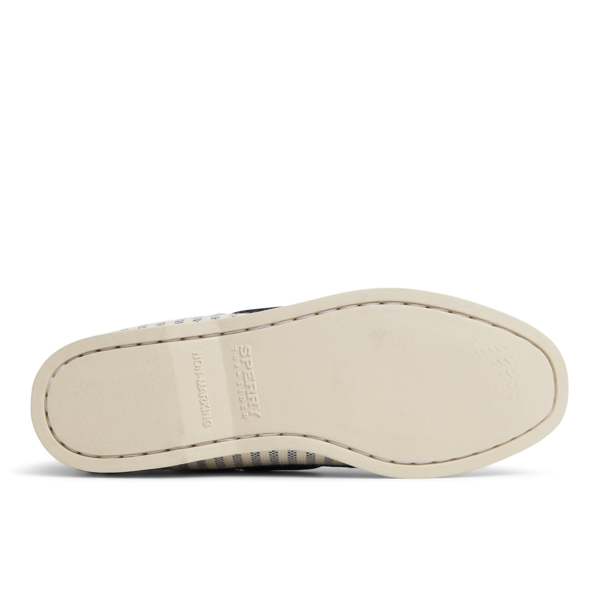 Sperry Featured - Authentic Original™ 2 Eye Boat Shoe White/Navy Women's Women