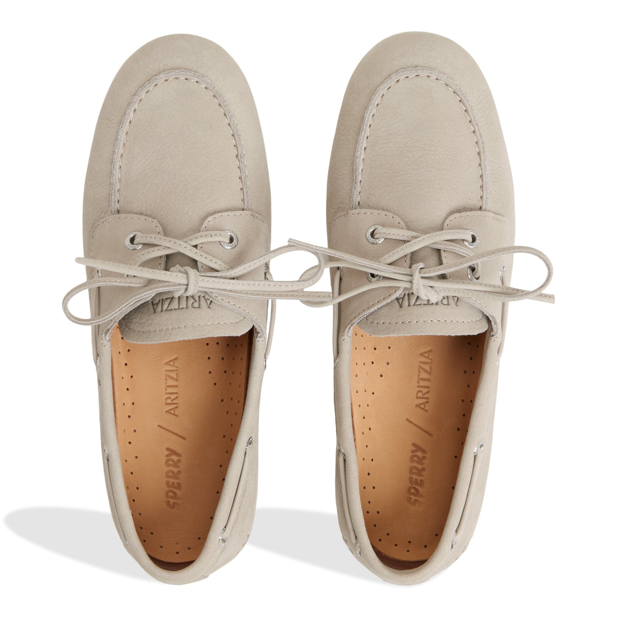 Sperry Trending - Sperry x Aritzia Slim Boat Shoe Cream - 2