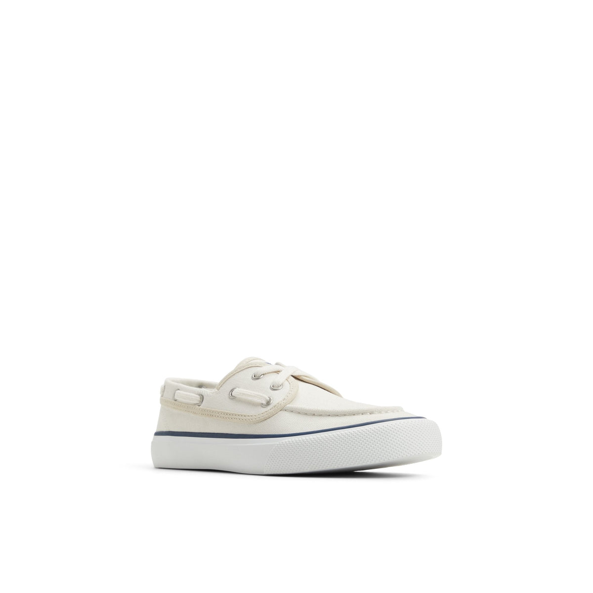 Sperry Top Pick - Seamate Boat Shoe Sneaker Ecru