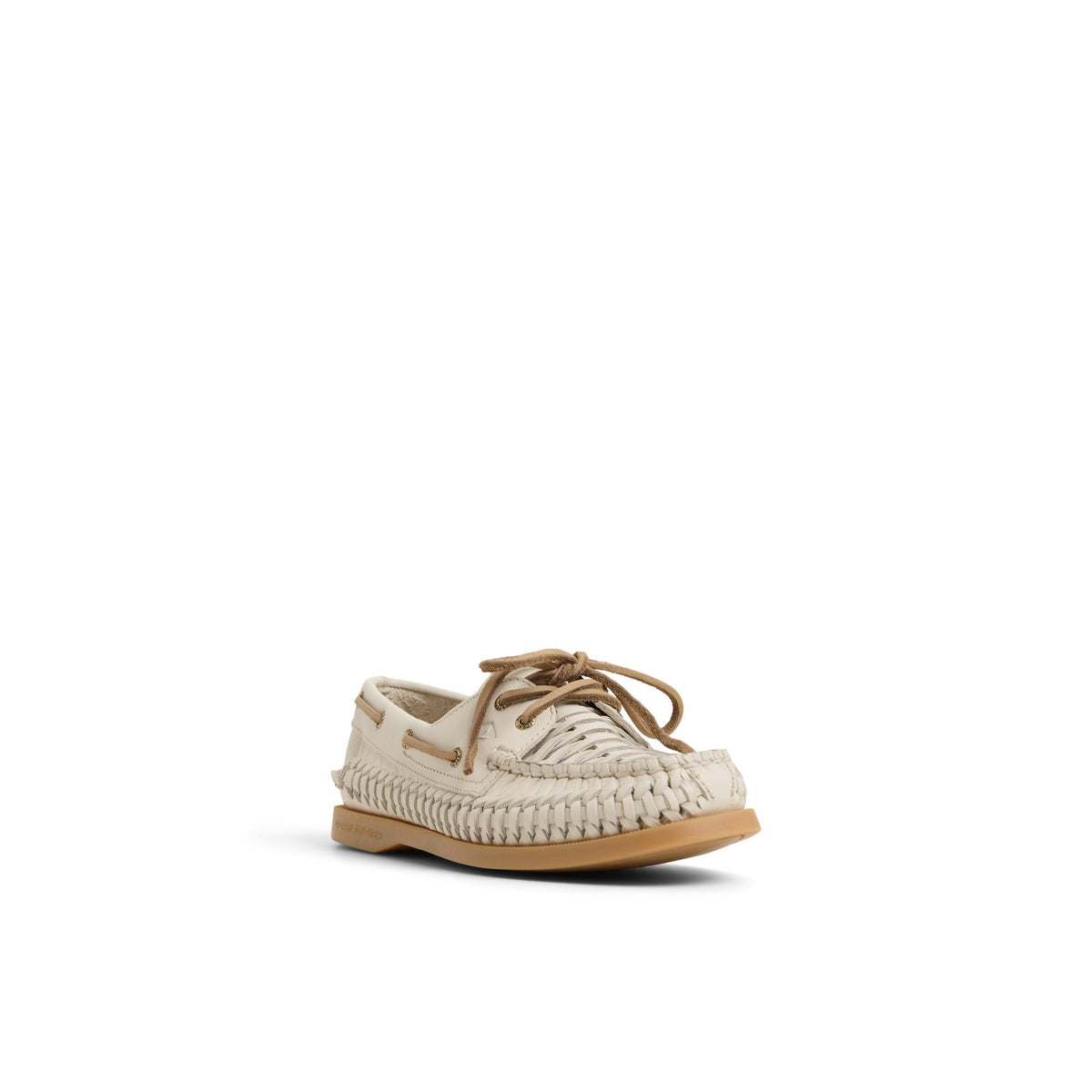 Sperry Discount - Authentic Original™ 2 Eye Woven Boat Shoe Ivory