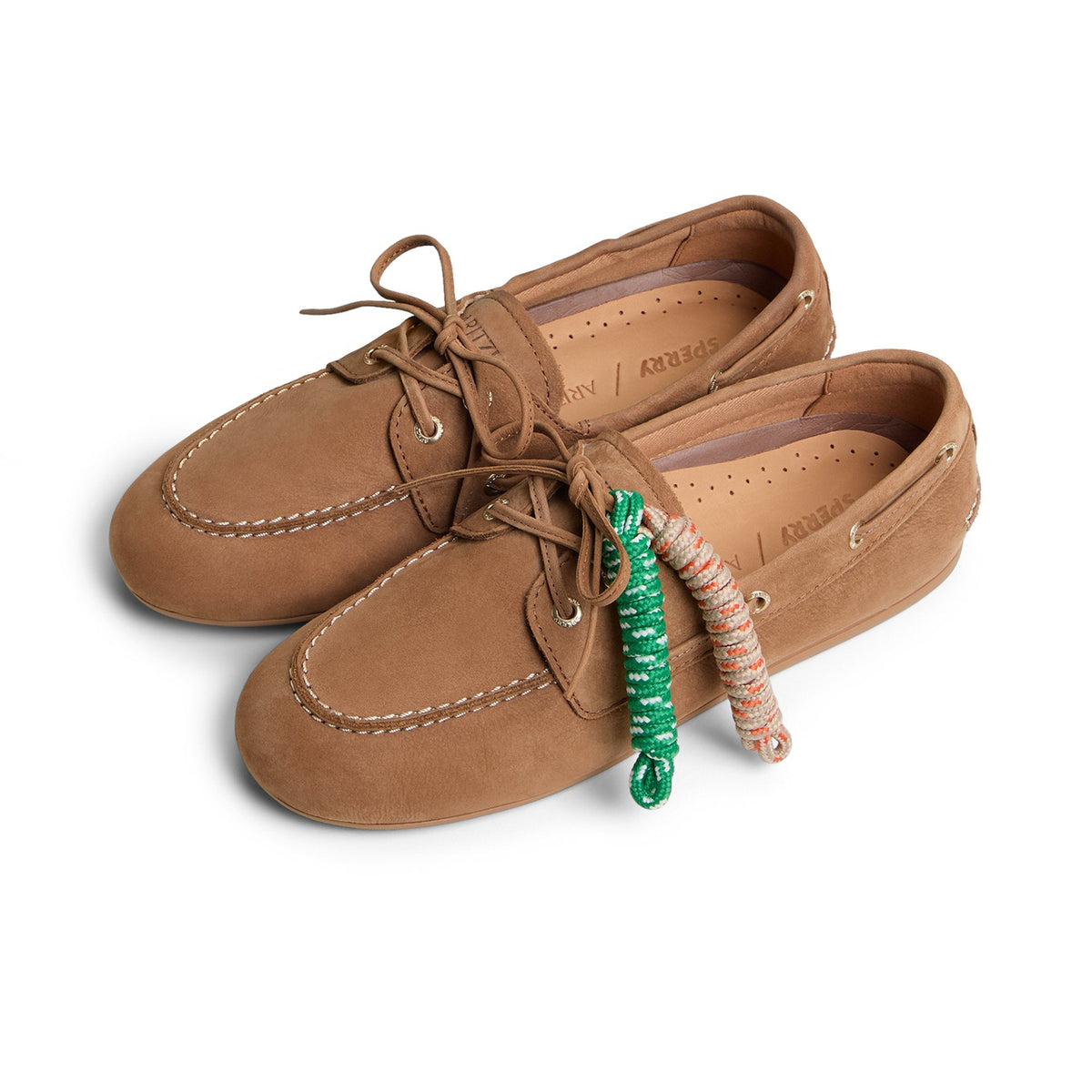 Sperry Discount - Sperry x Aritzia Slim Boat Shoe Tan