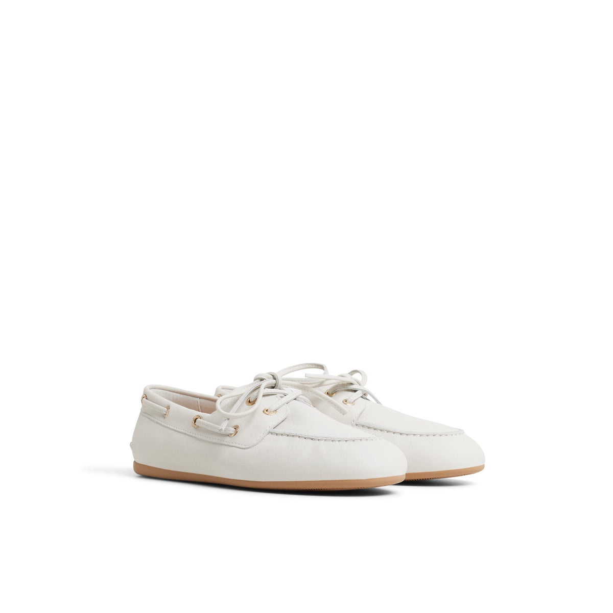 Sperry Exclusive - Sperry x Aritzia Slim Boat Shoe Cream