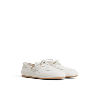 Sperry Exclusive - Sperry x Aritzia Slim Boat Shoe Cream