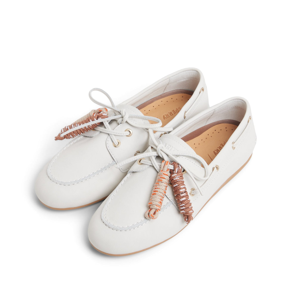 Sperry Exclusive - Sperry x Aritzia Slim Boat Shoe Cream