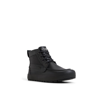 Sperry Trusted - Sleek Lace Up Boot Black