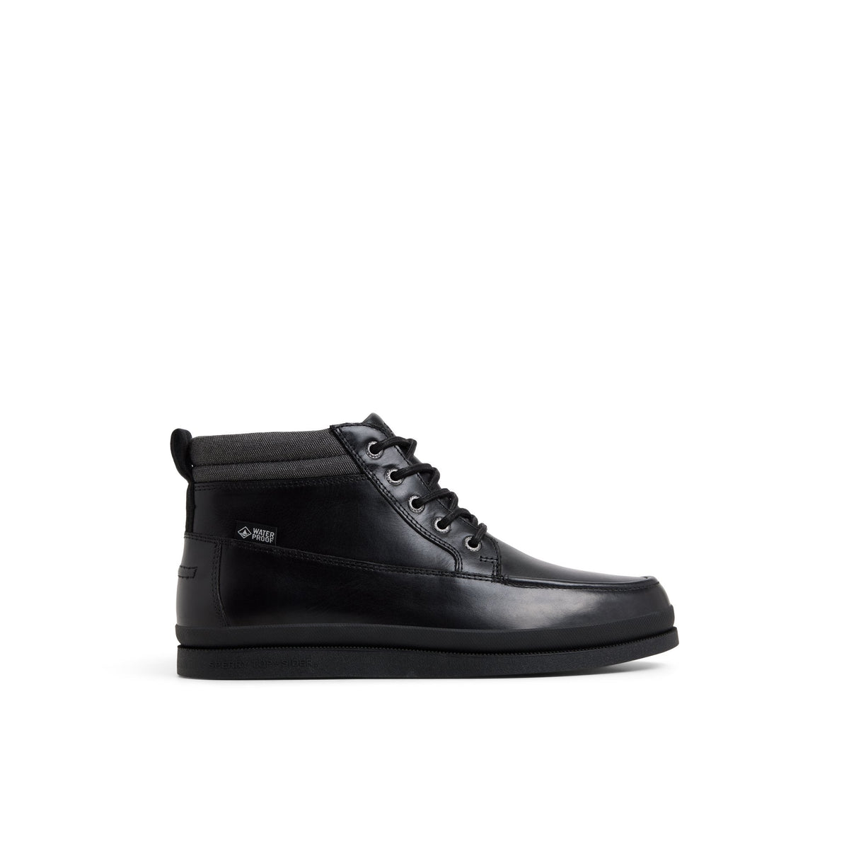 Sperry Special Offer - Tour Moc Mid Top Sneaker Black