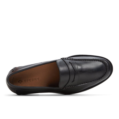 Sperry Quality - Topsfieldpny Black Men's Leather