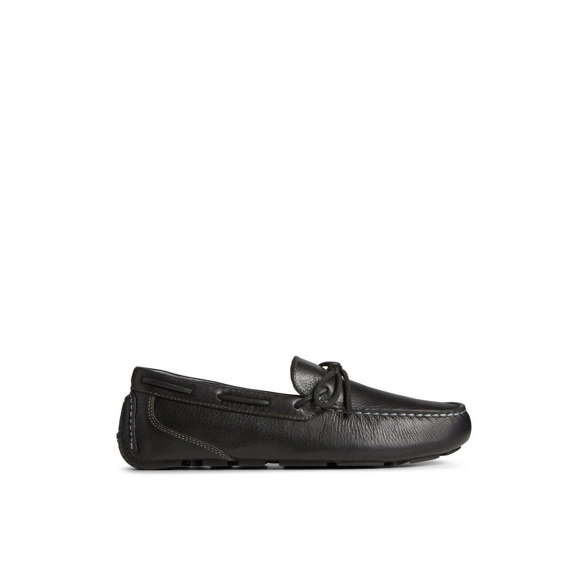 Sperry Exclusive - Davenport Pull Up Leather 1-Eye Driver Black