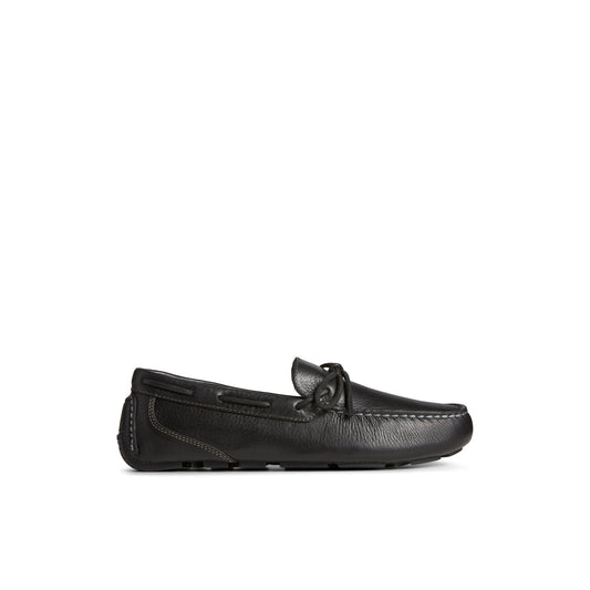Sperry Exclusive - Davenport Pull Up Leather 1-Eye Driver Black