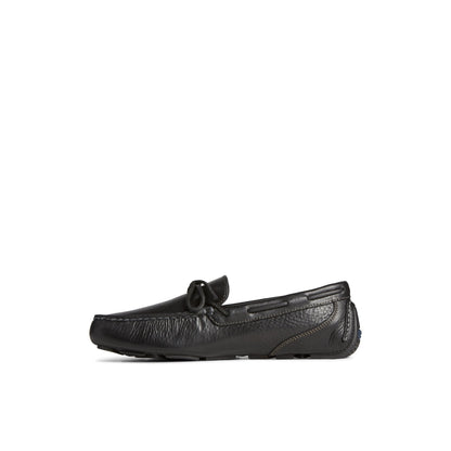 Sperry Exclusive - Davenport Pull Up Leather 1-Eye Driver Black