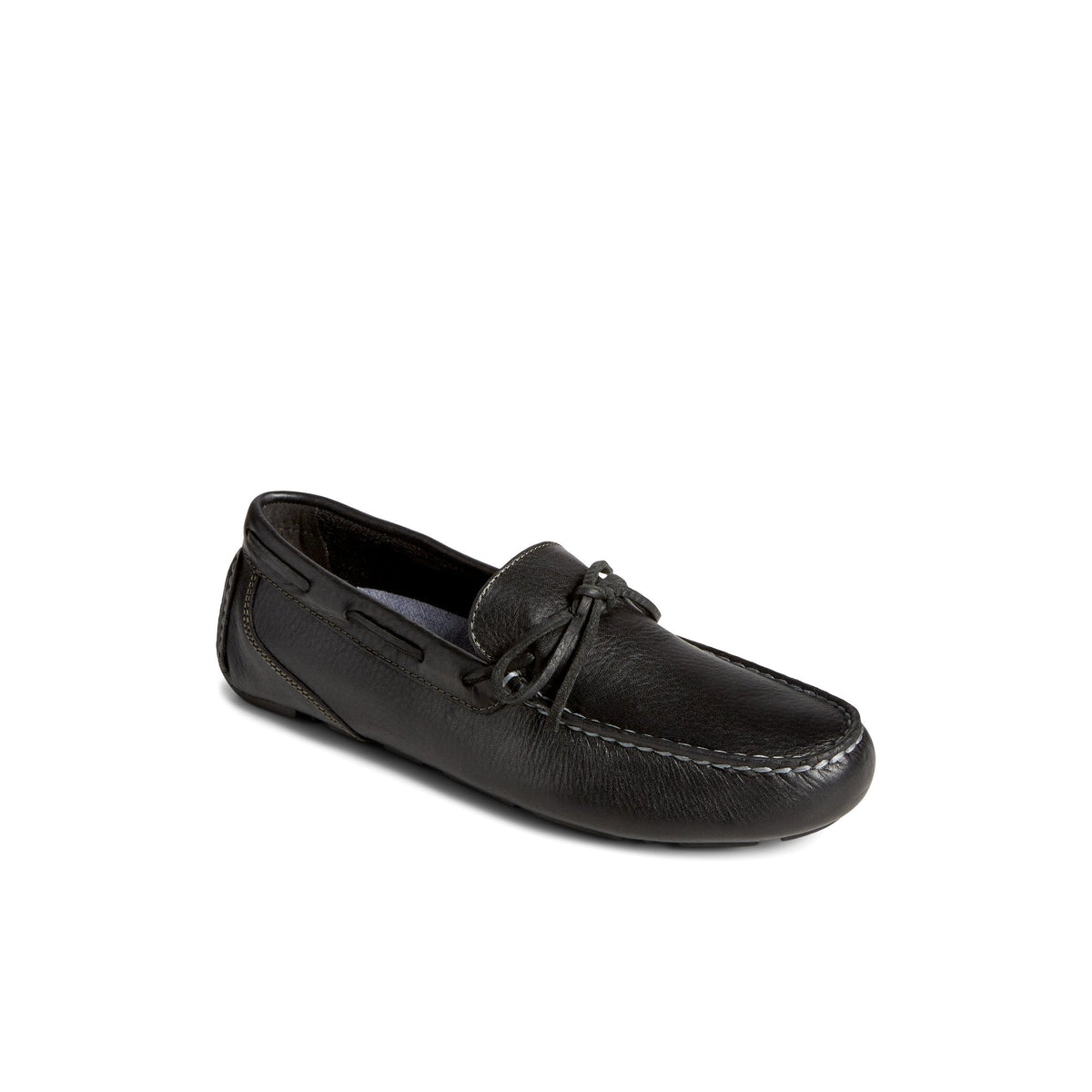 Sperry Exclusive - Davenport Pull Up Leather 1-Eye Driver Black