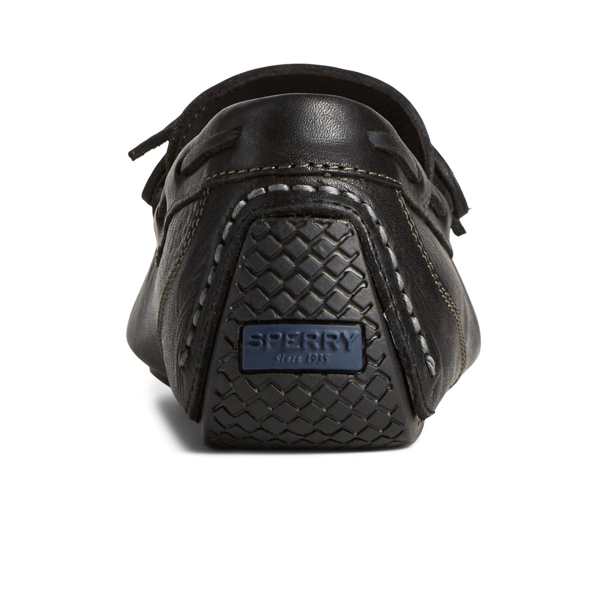 Sperry Exclusive - Davenport Pull Up Leather 1-Eye Driver Black