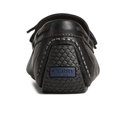 Sperry Exclusive - Davenport Pull Up Leather 1-Eye Driver Black