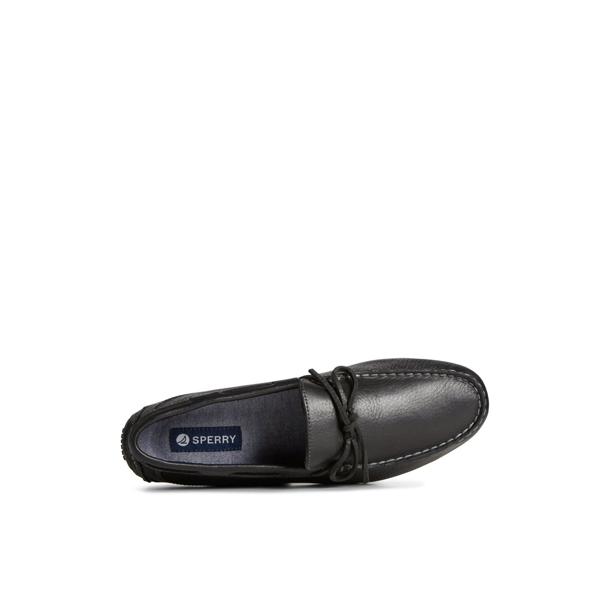 Sperry Exclusive - Davenport Pull Up Leather 1-Eye Driver Black