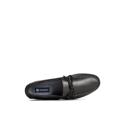 Sperry Exclusive - Davenport Pull Up Leather 1-Eye Driver Black
