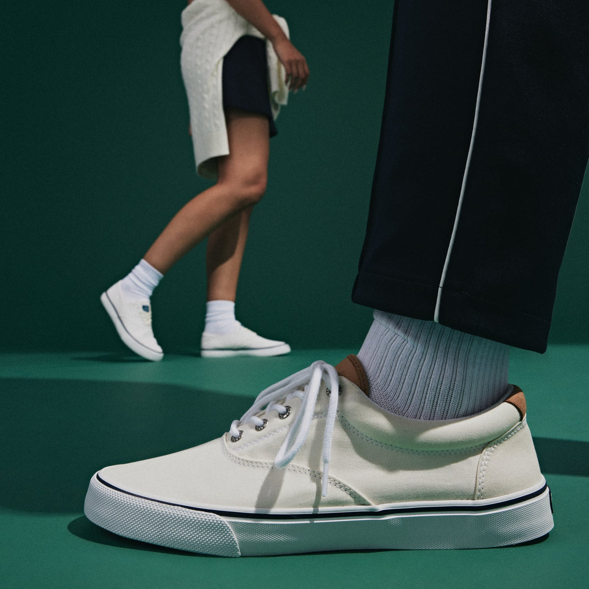 Sperry Trusted - Striperii tx White Unisex Sneakers