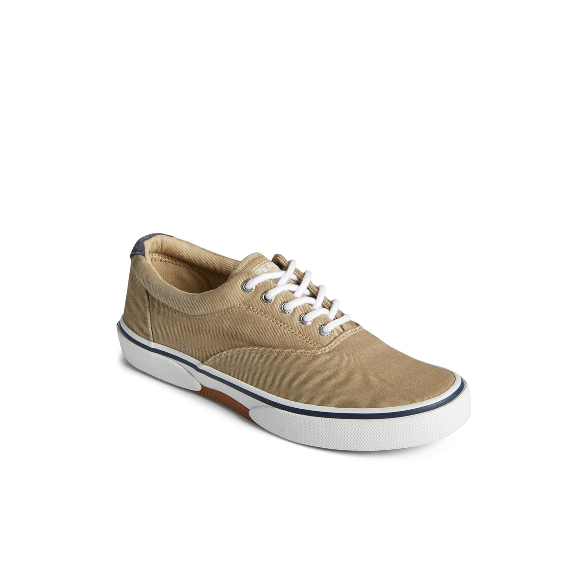 Sperry Sale - Halyardcvost Khaki Men's Sneakers