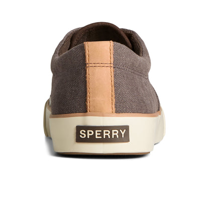 Sperry Premium - Striper II Washed Canvas CVO Sneaker Brown