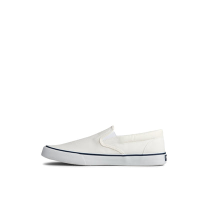 Sperry Popular - Striperii so White Unisex Sneakers