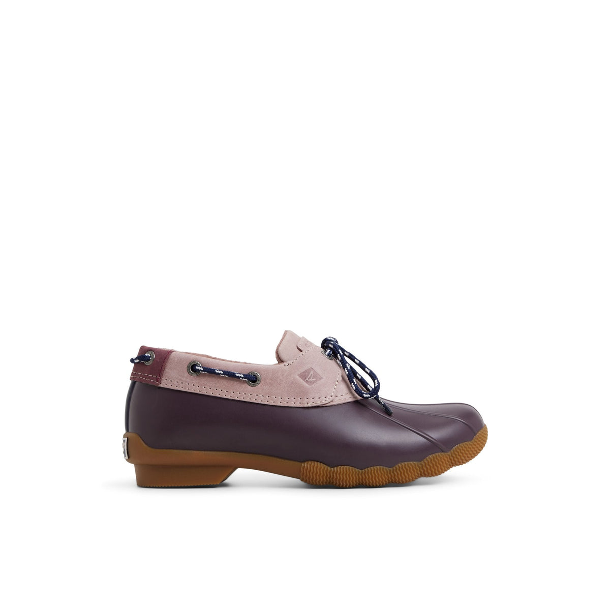 Sperry Customer Favorite - Saltwater™™ 1 Eye Duck Shoe Prune