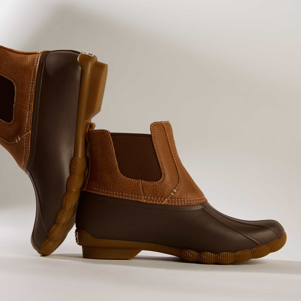 Sperry Discount - Saltwater™™ Duck Chelsea Boot Dark Brown