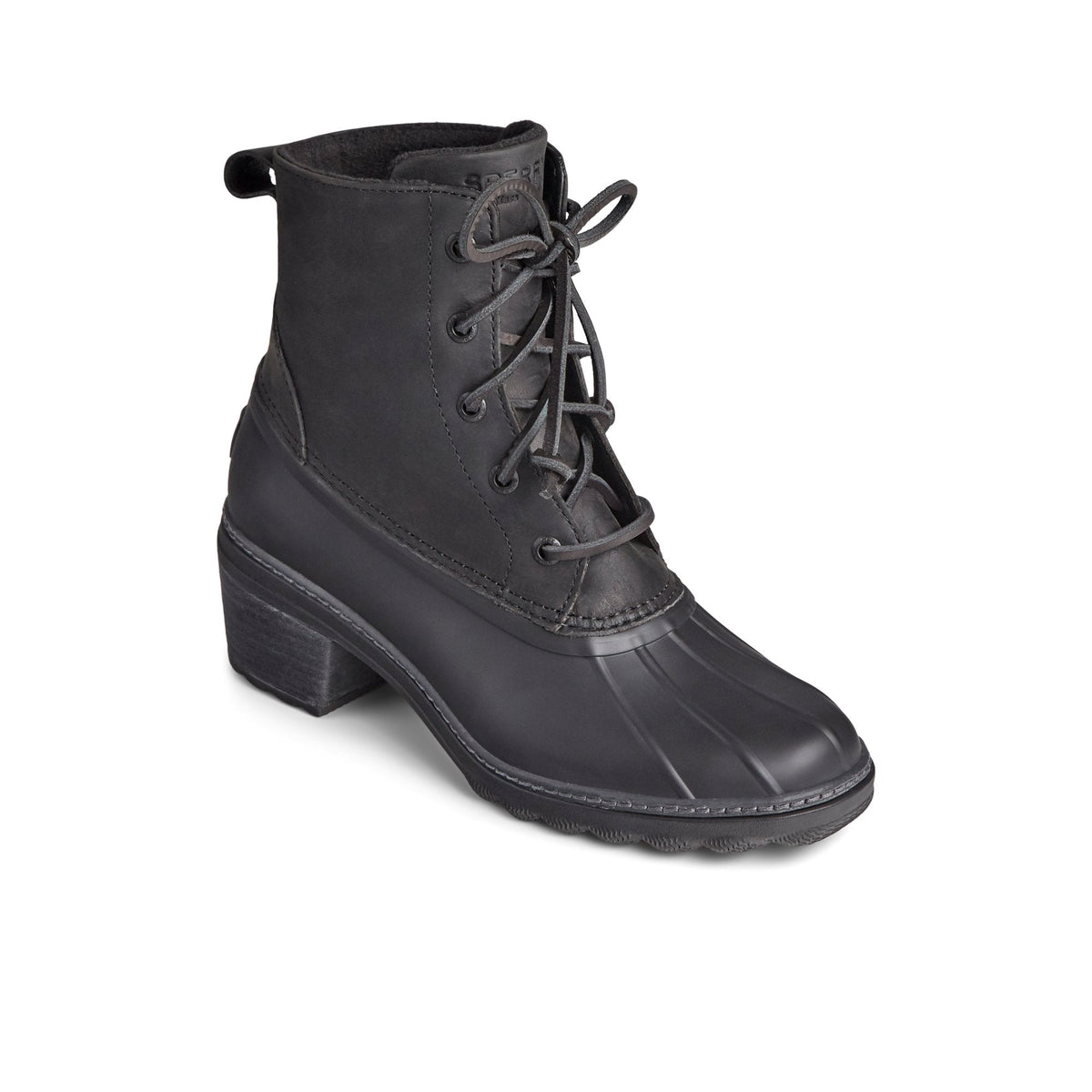 Sperry Latest - Saltwater Heel Leather Duck Boot
