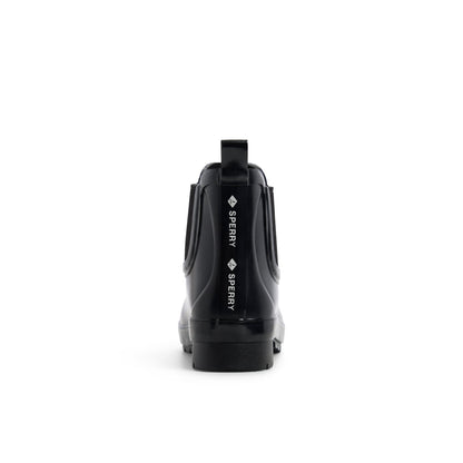 Sperry Featured - Drizzle Chelsea Rain Boot Black