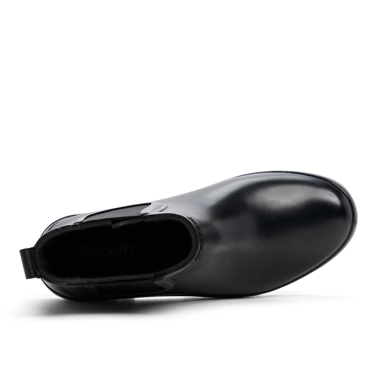 Sperry Featured - Drizzle Chelsea Rain Boot Black