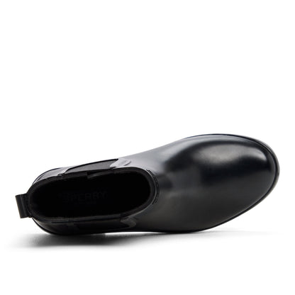 Sperry Featured - Drizzle Chelsea Rain Boot Black