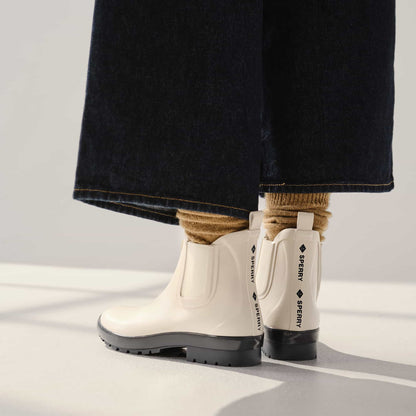 Sperry Signature - Drizzle Chelsea Rain Boot Cream