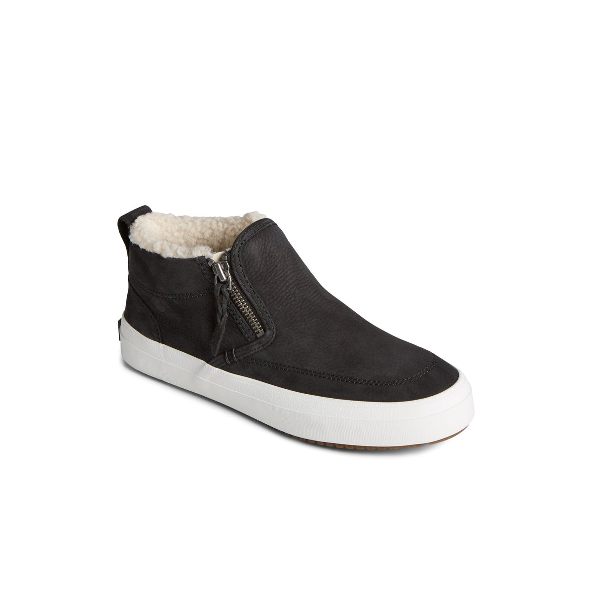 Sperry Quality - Crest Side Zip Cozy Sneaker Black