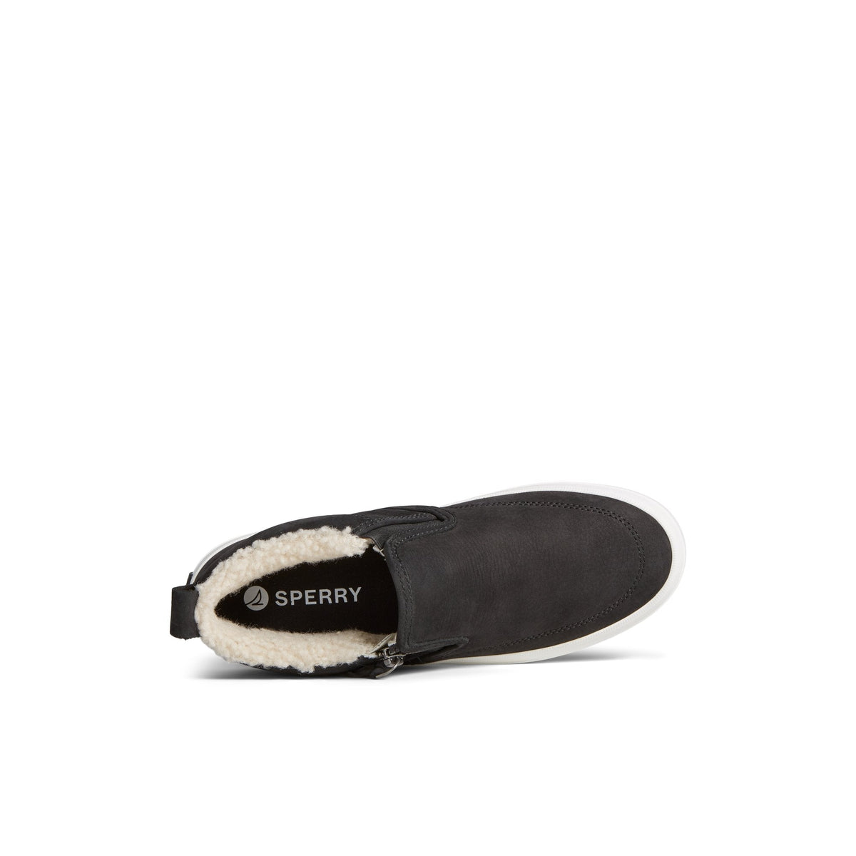 Sperry Quality - Crest Side Zip Cozy Sneaker Black