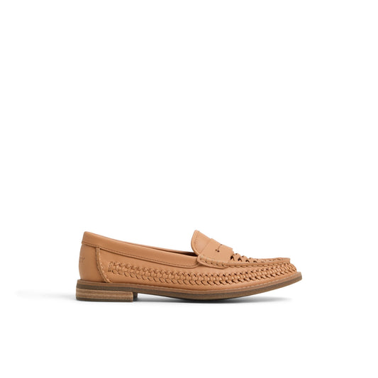 Sperry Special Offer - Seaportwoven Tan Women's Oxfords & Loafers