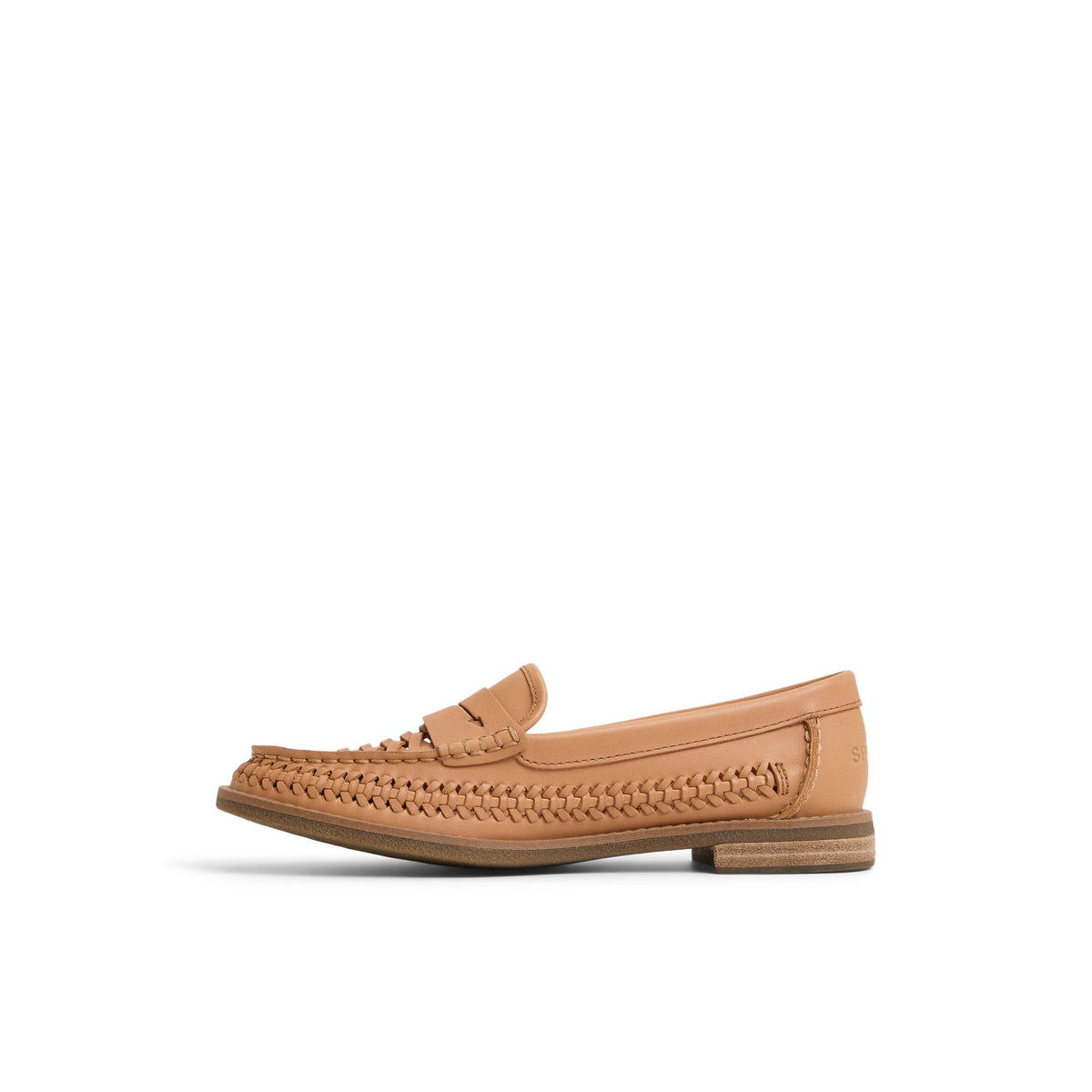 Sperry Special Offer - Seaportwoven Tan Women's Oxfords & Loafers
