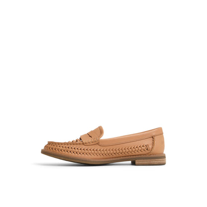 Sperry Special Offer - Seaportwoven Tan Women's Oxfords & Loafers