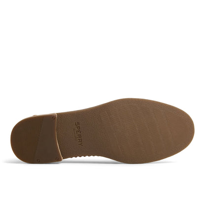 Sperry Special Offer - Seaportwoven Tan Women's Oxfords & Loafers