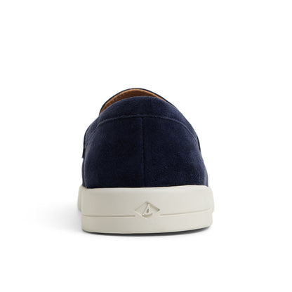 Sperry Top Pick - Wedge Cupsole Penny Ladies Navy