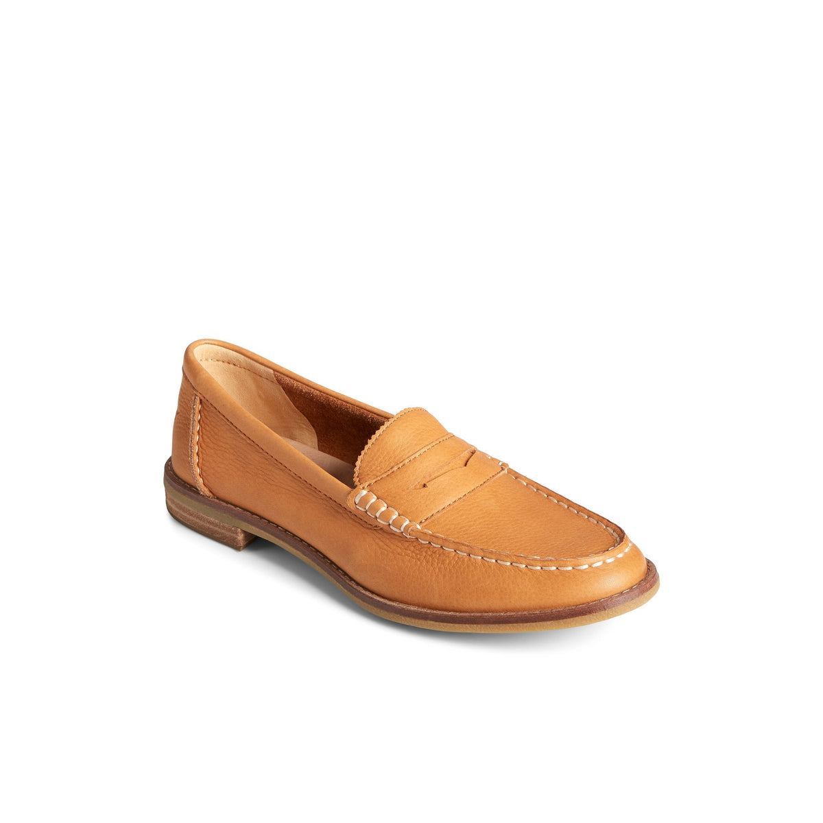 Sperry Special Offer - Seaport Penny Leather Loafer Medium Beige