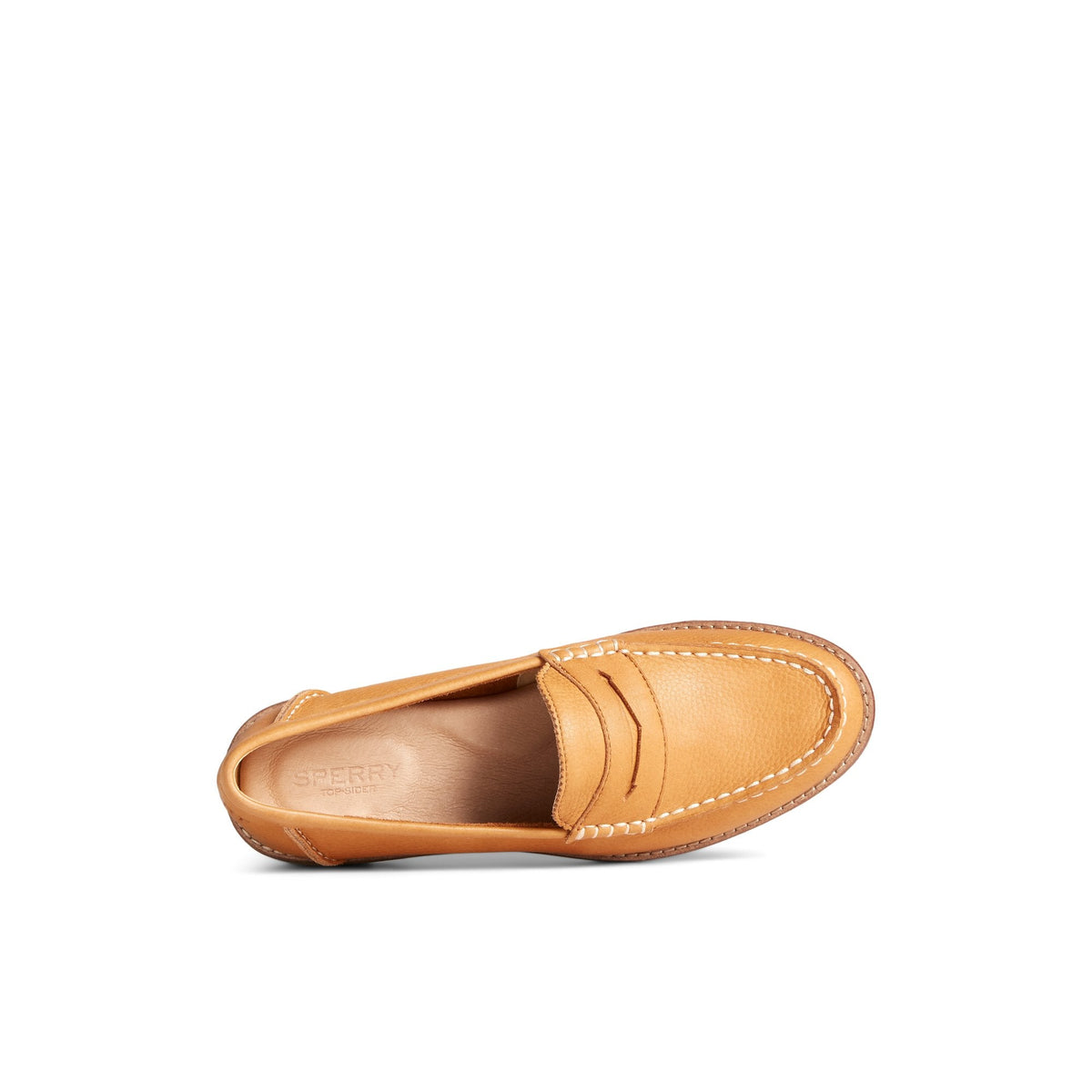 Sperry Special Offer - Seaport Penny Leather Loafer Medium Beige