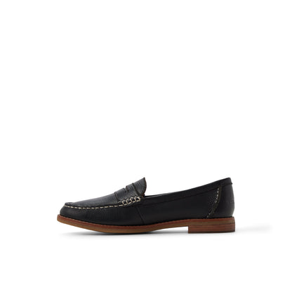 Sperry Sale - Seaport Penny Leather Loafer Black