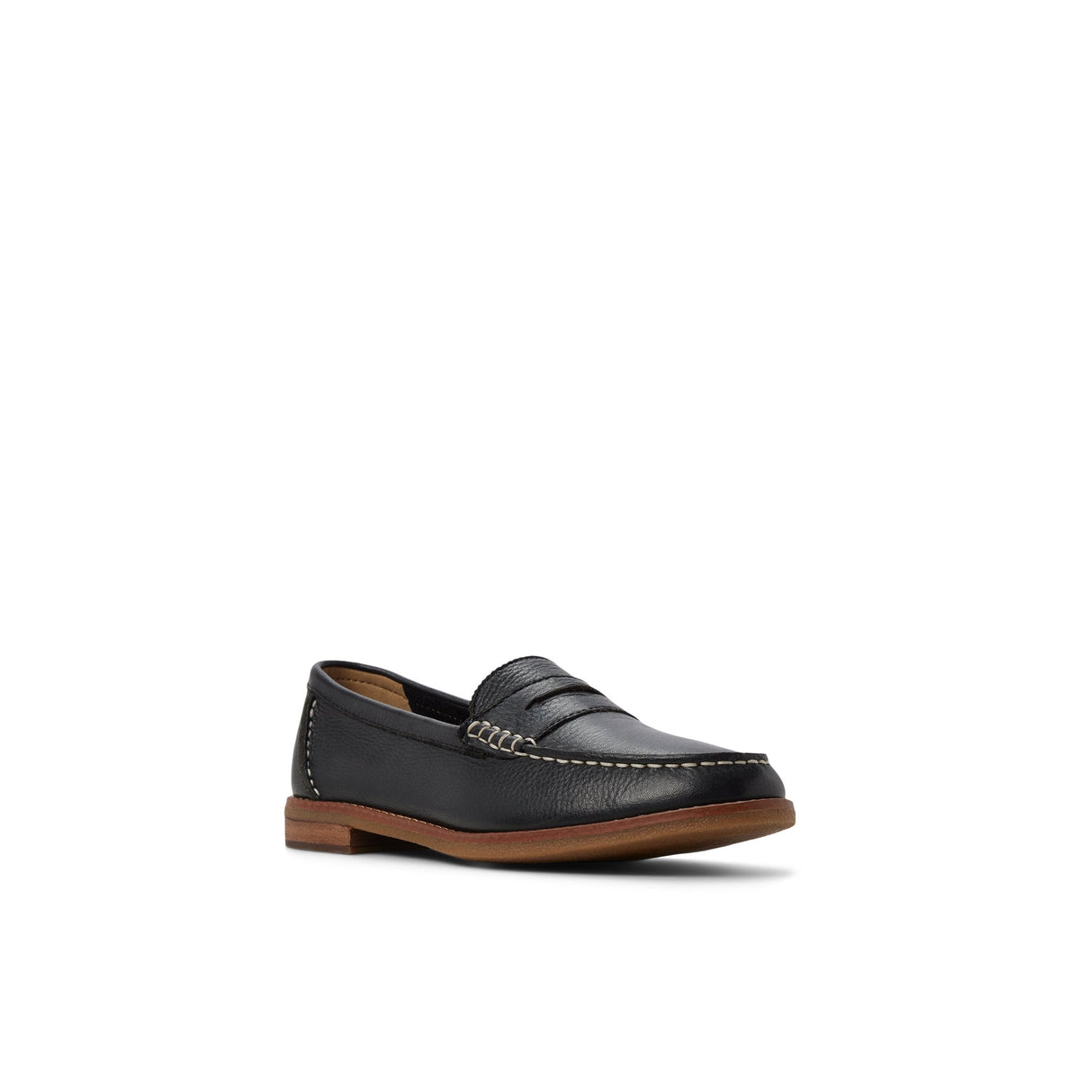 Sperry Sale - Seaport Penny Leather Loafer Black