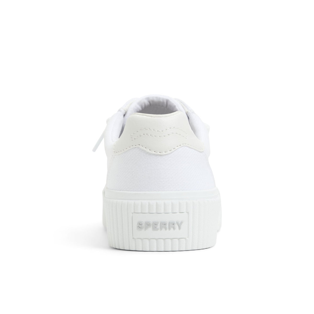 Sperry Customer Favorite - Bermuda Lace to Toe Platform Sneakers White