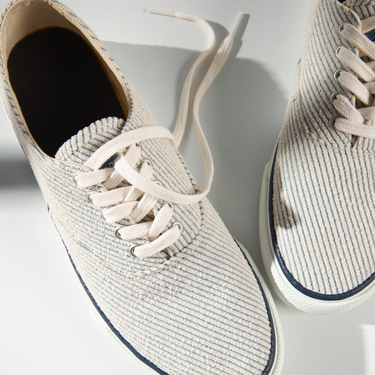 Sperry Featured - Classiccvo White/Blue Women's Sneakers
