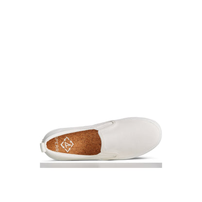Sperry Discount - SeaCycled™ Crest Twin Gore Canvas Sneaker White