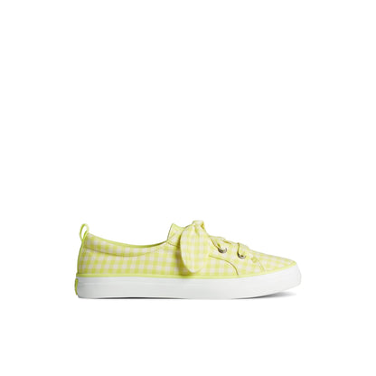 Sperry Hot Sale - Crest Vibe Gingham Sneaker Light Green