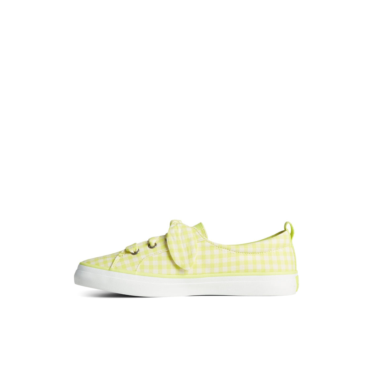 Sperry Hot Sale - Crest Vibe Gingham Sneaker Light Green